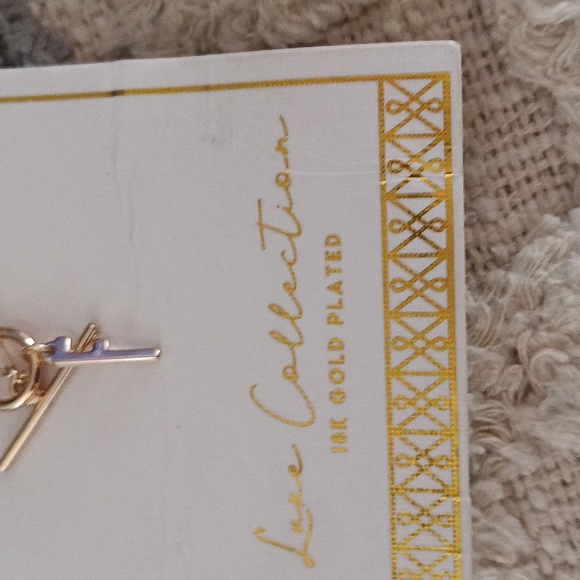 Michelle McDowell love Collection 18 karat gold plated chain 16 in. NWT❤️ - Picture 2 of 7